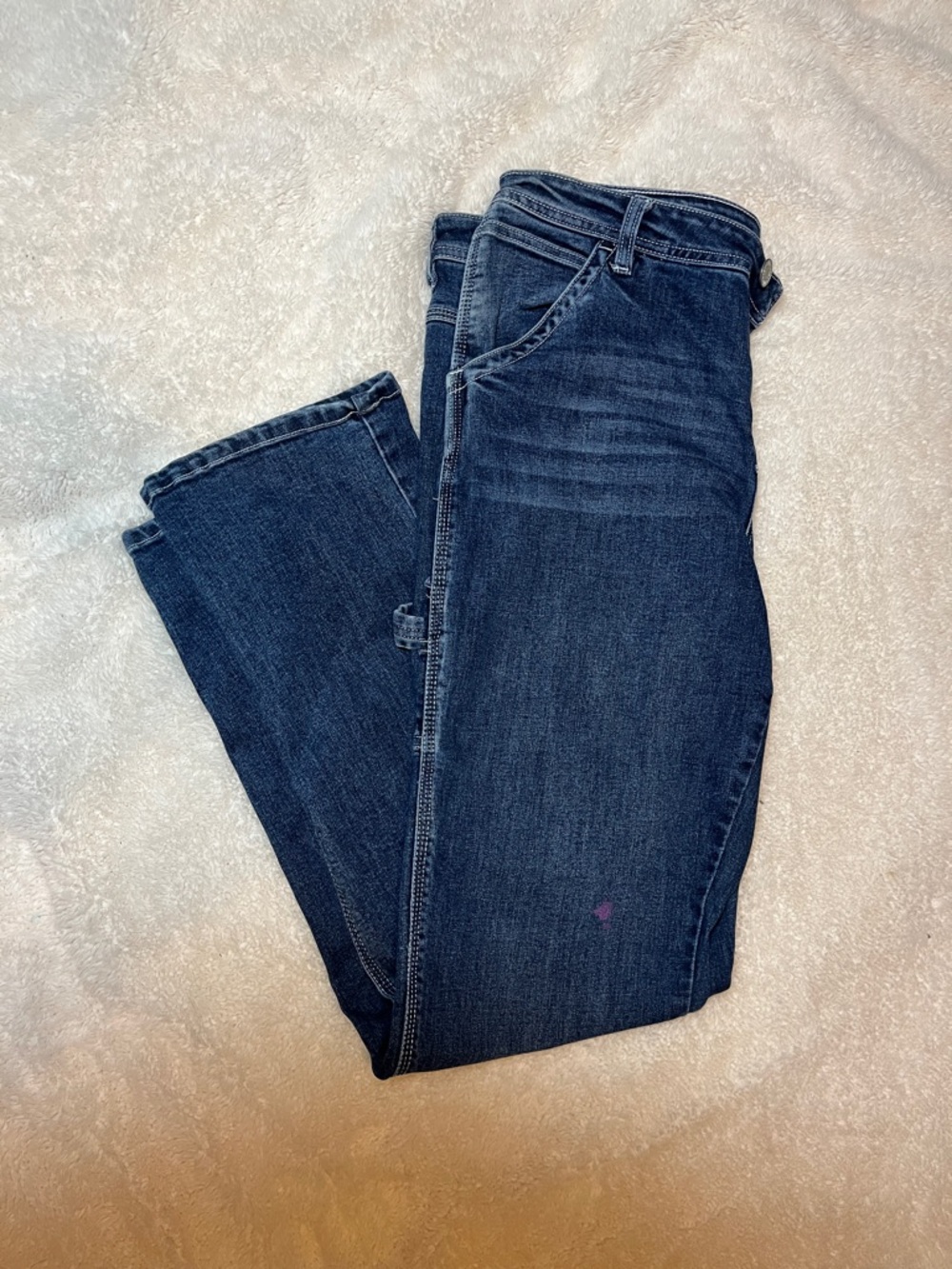 Dickies Straight Leg Women’s Jeans in Dark Blue Denim